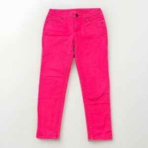 Simply Vera Vera Wang Jeans Woman's Size 6‎ Pink Skinny Ankle